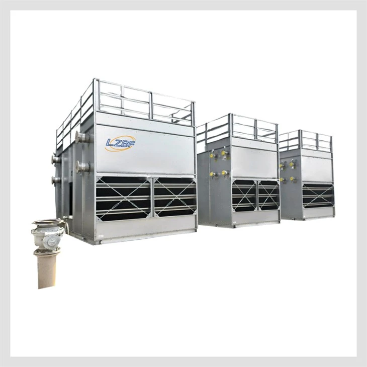 Blower closed circuit cooling tower.
